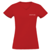 Tee-shirt femme colle V - coordonnées CHERBOURG 3 sur le cœur – Image 2